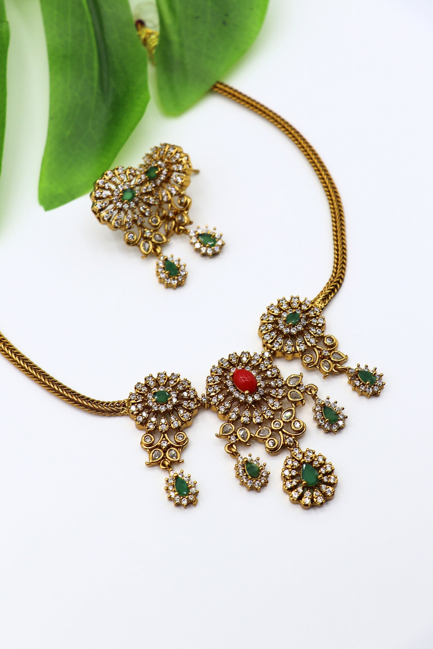 Antique American Diamond Necklace