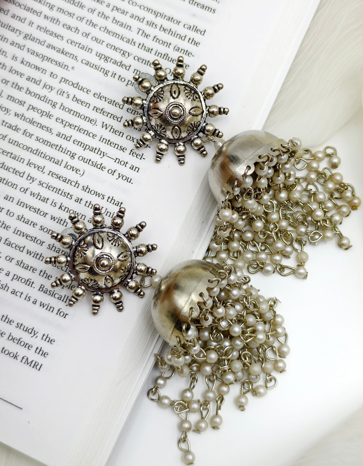 Meenakari Long Dangler Earrings