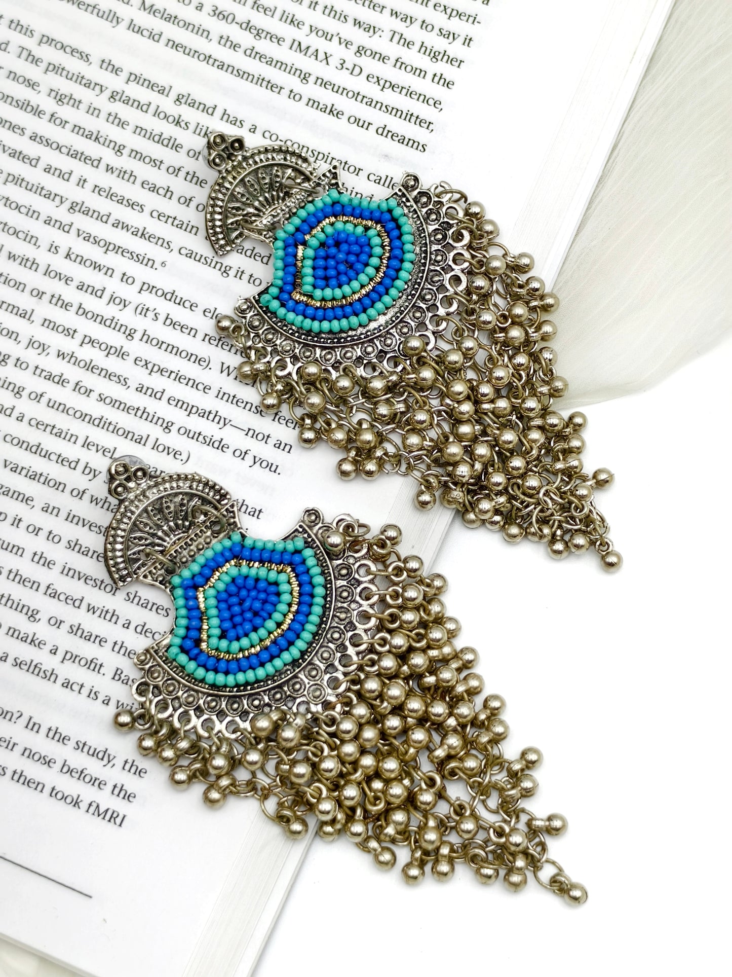 Meenakari Handmade Dangler Earrings