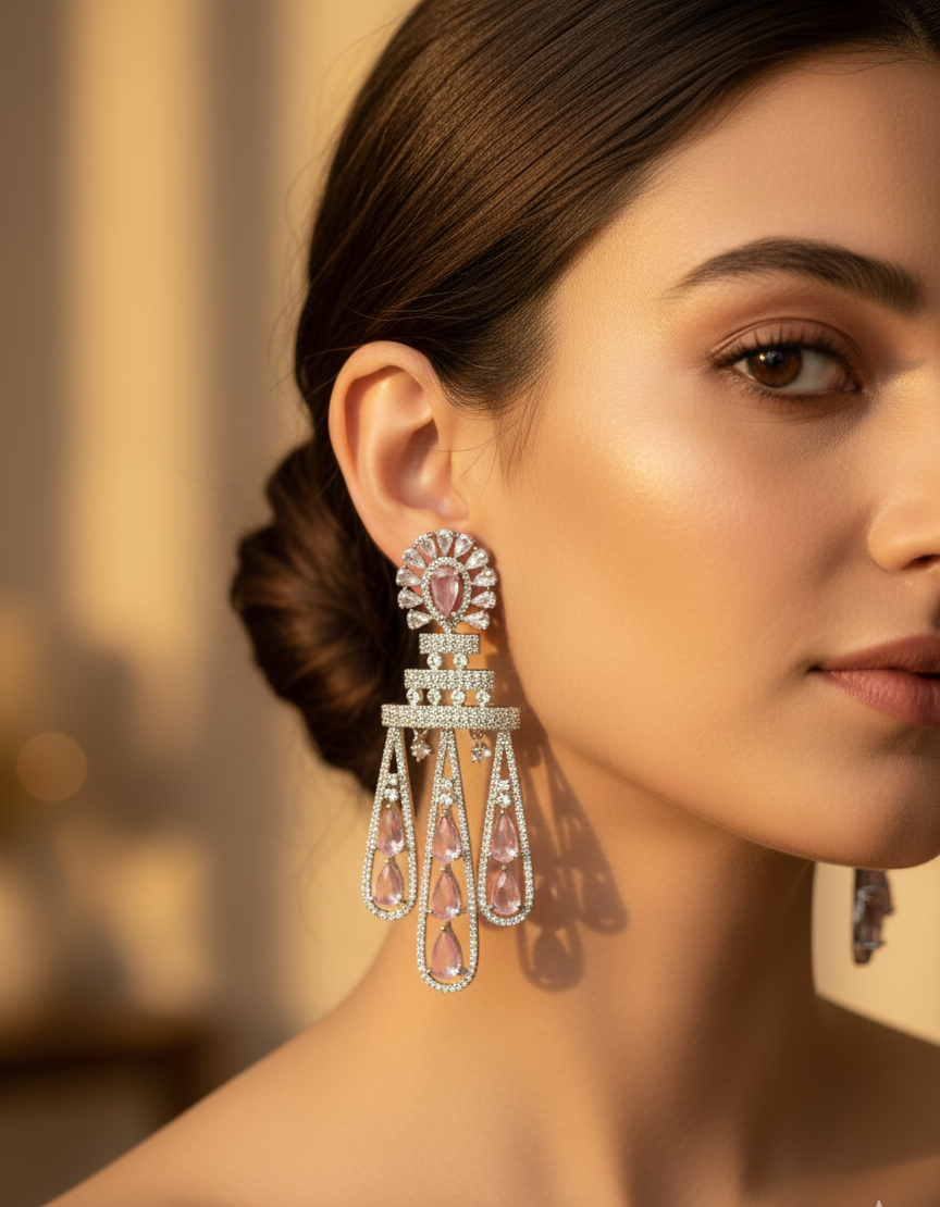 American Diamond Earrings
