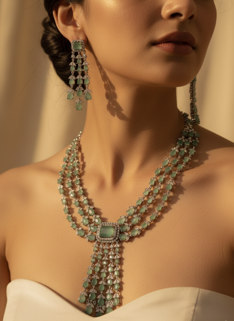 American Diamond Necklace