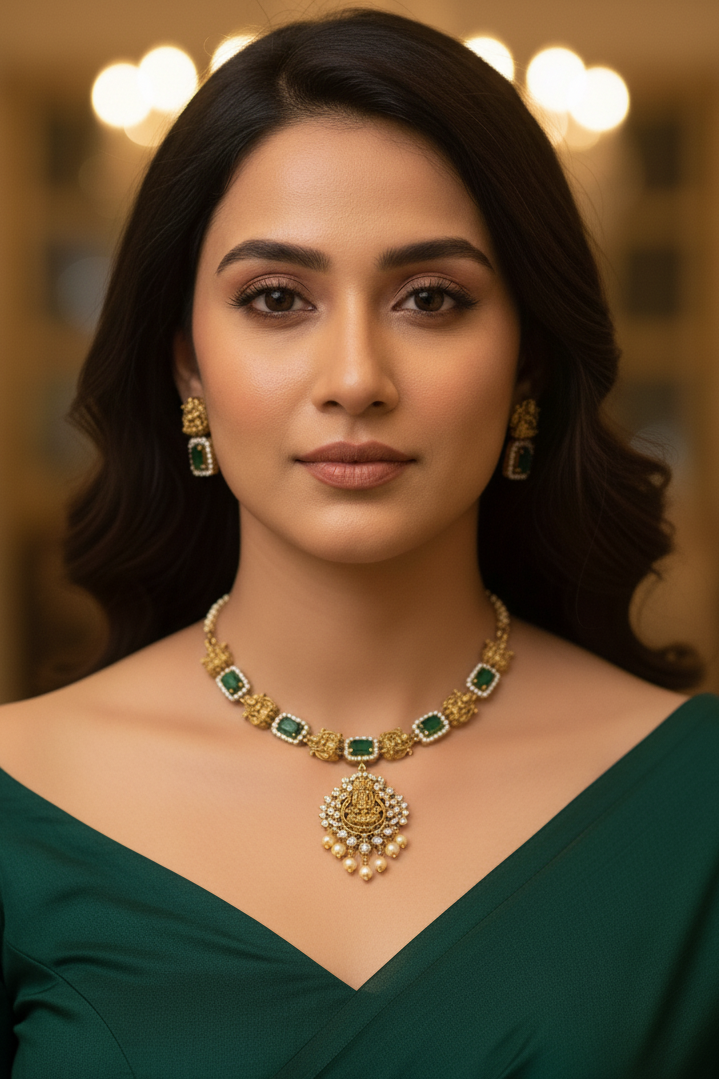 Antique AD Necklace Set